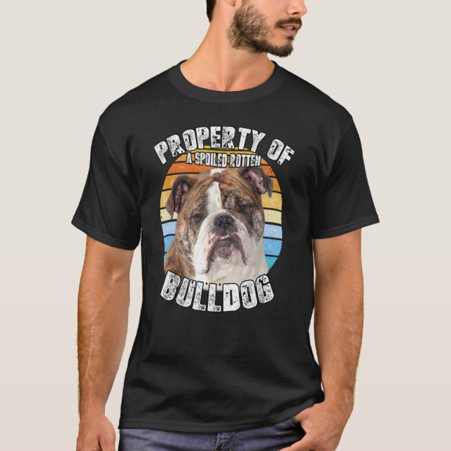 Camiseta Bulldog Property Of (Frente)