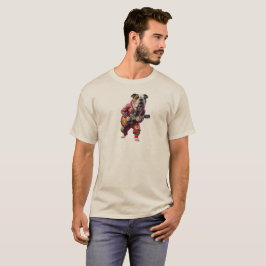 Camiseta Bulldog Rock Star