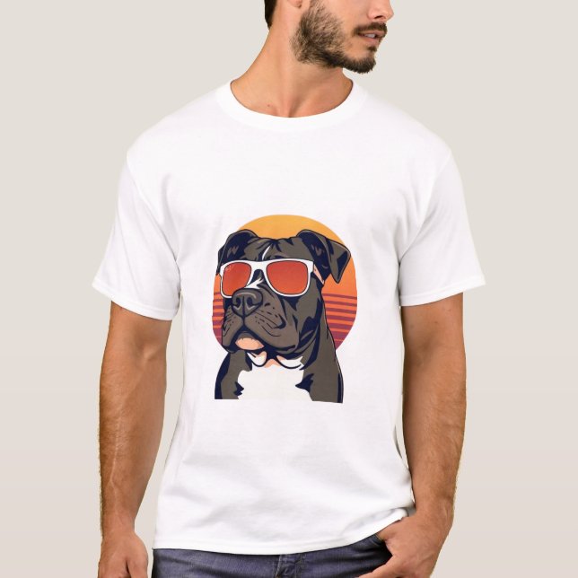 Camiseta Bulldog Vintage (Frente)