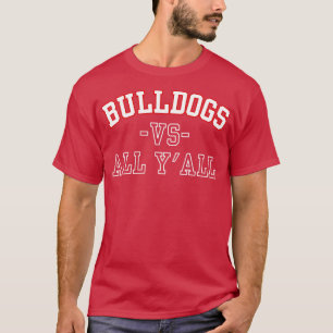 Camiseta Bulldog vs All Sports Name Gifs Men Women Kids