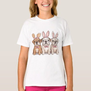 Camiseta Bulldogs ingleses de Páscoa