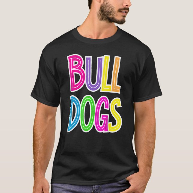 Camiseta Bulldogs School Spirit Bulldog Spirit Wear (Frente)