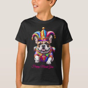 Camiseta Bulldogue Francês Carnaval French Bulldog