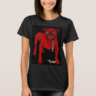 Camiseta Bulldogue Vermelho
