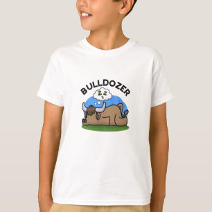 Camiseta Bulldozer Funny Animal Bull Pun