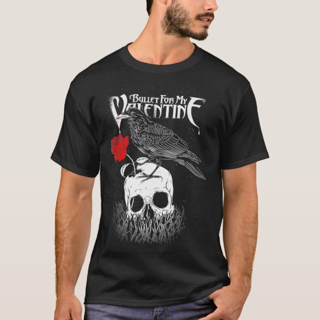 Camiseta Bullet For My Valentine u2013 Raven (Frente)