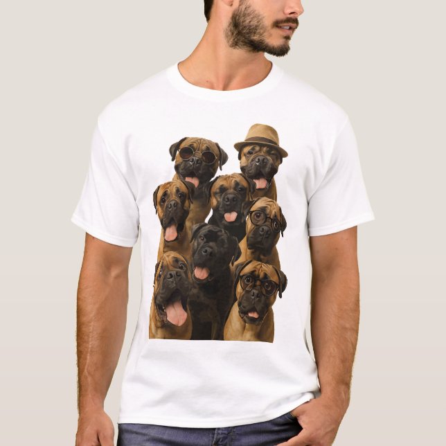 Camiseta Bullmastiff (Frente)