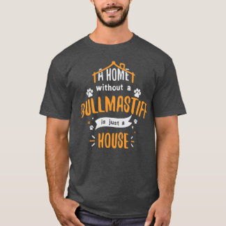 Camiseta Bullmastiff Engraçado Cachorro Dizendo Cachorro Hu