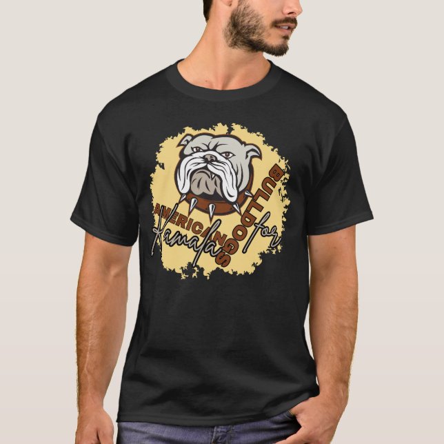Camiseta Bulls americanos para kamala (Frente)