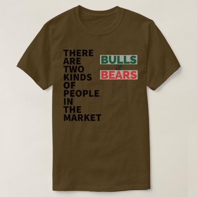 Camiseta Bulls amp Bears (Frente do Design)