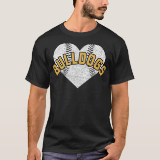 Camiseta Bulls Baseball Equipe de Segundo grau de Softball 