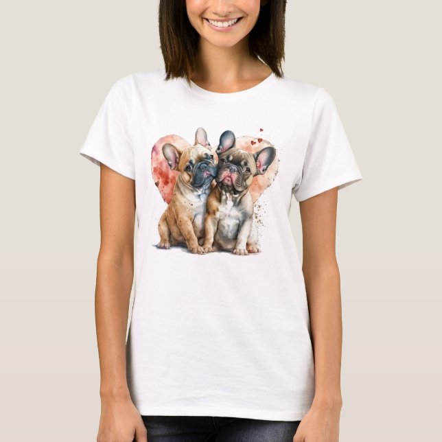 Camiseta Bulls Franceses Apaixonados (Frente)