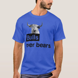 Camiseta Bulls Over Bears Wall Street