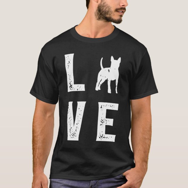 Camiseta Bullterrier Love (Frente)