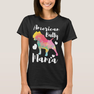 Camiseta Bully Mama Bulldog Proprietária Mãe