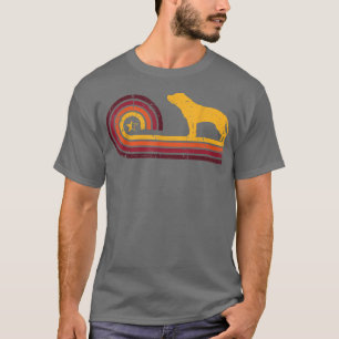 Camiseta Bully ou pitbully dog owner RETRO art 