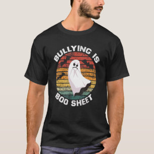 Camiseta Bullyin é uma folha de madeira Antirbullying laran