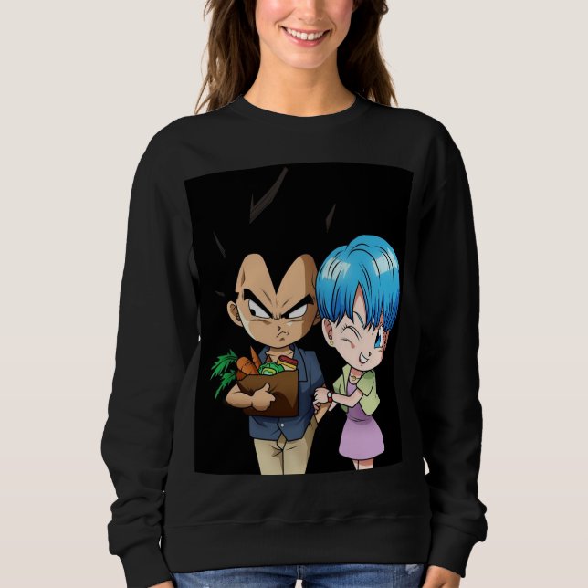 Camiseta Bulma and Vegeta Valentines day (Frente)