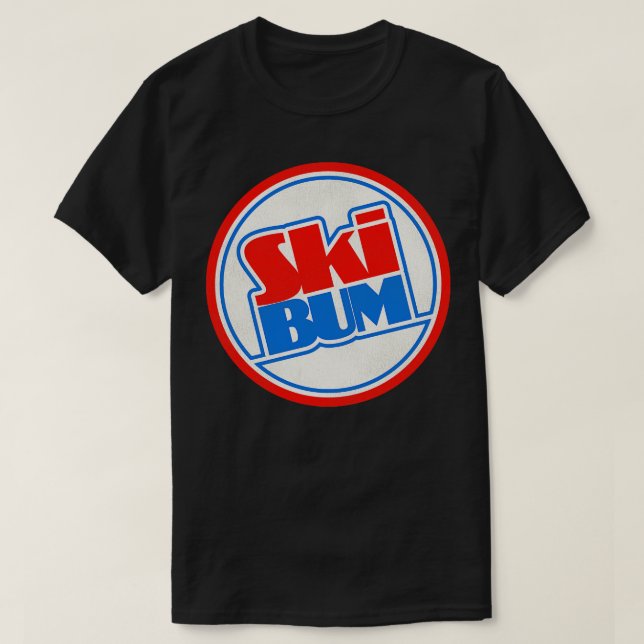 Camiseta Bum de Esqui (Frente do Design)