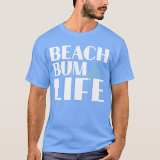 Camiseta Bum Praia para Presente de Vida para Férias na Pra