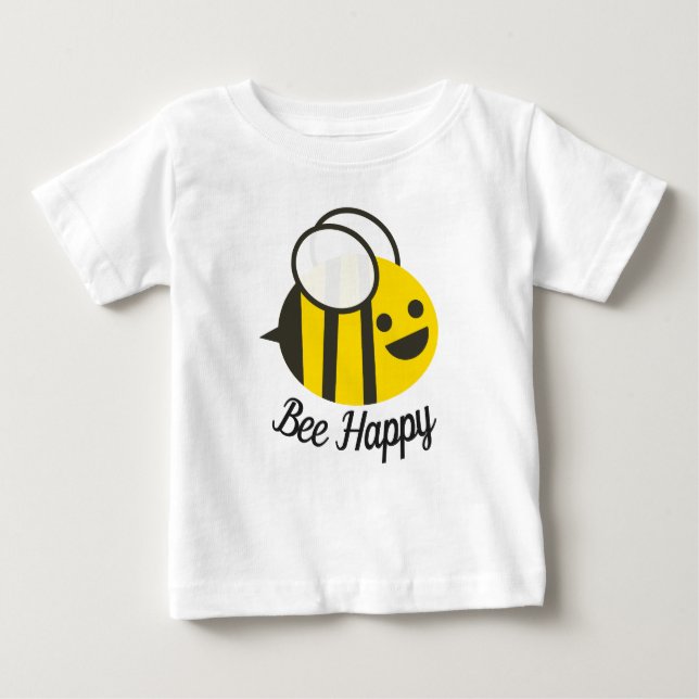 Camiseta Bumble Bee Feliz (Frente)