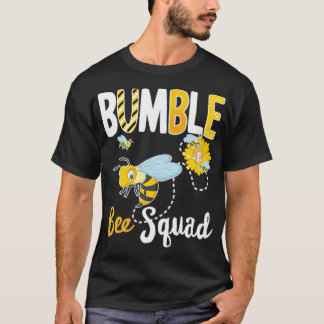 Camiseta Bumble Bee Squad, Bumblebee Team Group, anima boni