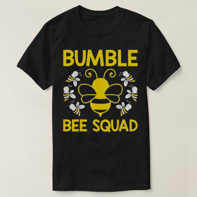 Camiseta Bumble Bee Women Squad Tee (Frente do Design)