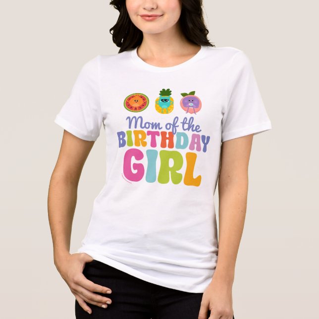 Camiseta Bumble Nums Summer Birthday Mãe (Frente)