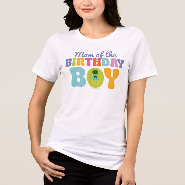 Camiseta Bumble Nums Summer Birthday Mãe (Frente)