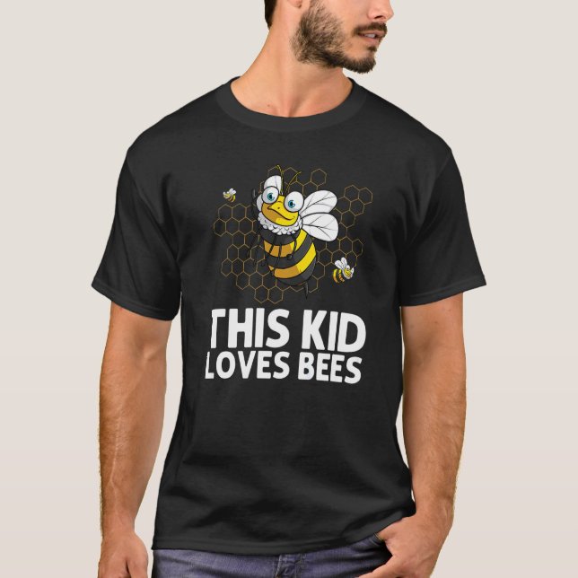 Camiseta Bumblebee For Kids Boys Girls Apiarist Bee (Frente)