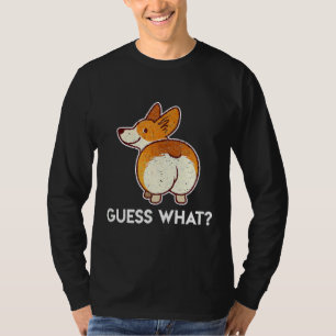Camiseta Bumbum Corgi Adivinha Qual Proprietário Leve Longa