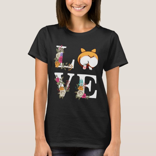 Camiseta Bumbum Corgi Love (Frente)