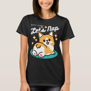 Camiseta Bumbum de Corgi e Víblias de Nap - Cachorro Dormin
