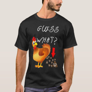 Camiseta Bumbum De Galinha Adivinha O Que Galinha Feliz Fac