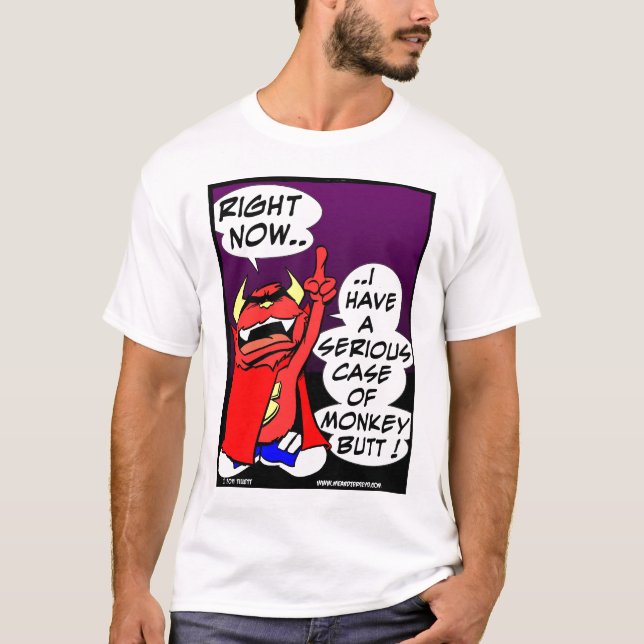 Camiseta Bumbum do macaco (Frente)