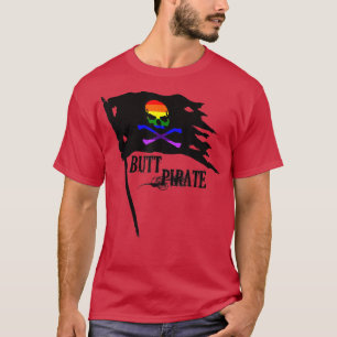 Camiseta Bumbum Pirata Lgbt Hallowwen Incrível Fora De Hall