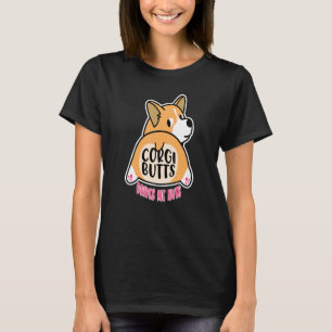 Camiseta Bumbuns Corgi Me Levam Loucos Pembroke Welsh Corgi