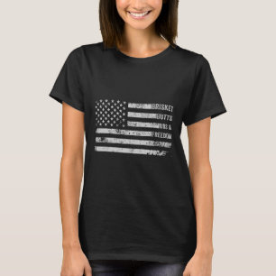 Camiseta Bumbuns De Bolsa E Churrasco De Liberdade Bandeira