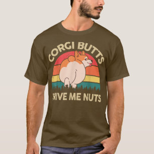 Camiseta Bumbuns de Corgi bonitos me conduzem Loucos engraç