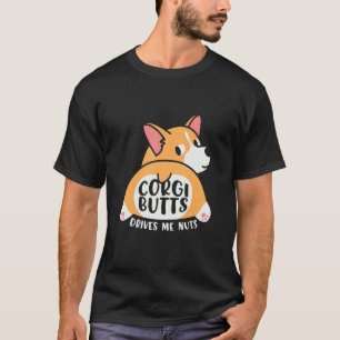 Camiseta Bumbuns de Corgi me deixam louco