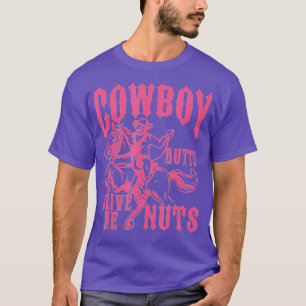 Camiseta Bumbuns De Cowboy Me Levam A Loucos Para A Garota 