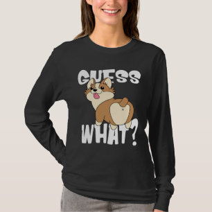 Camiseta Bumbuns Engraçados De Corgi Para Cachorros Adivinh