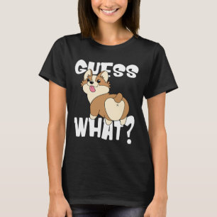 Camiseta Bumbuns Engraçados De Corgi Para Cachorros Adivinh