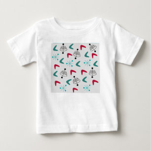Camiseta Bumerangas Atômicas Modernas do Século médio