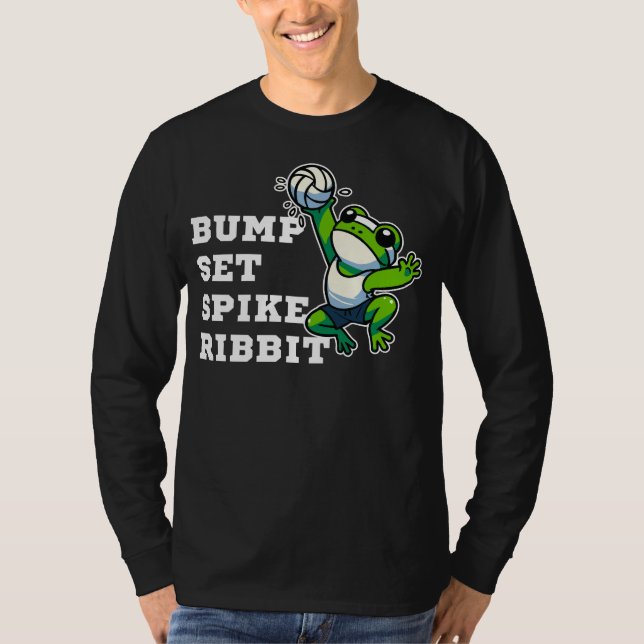 Camiseta Bump, Set, Spike, Ribbit (Frente)