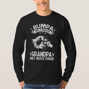 Camiseta Bumpa Como Um Vovô Normal Só Muito Mais Frio