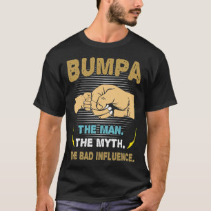 Camiseta Bumpa O Mito O Mau Dia de os pais De Influência