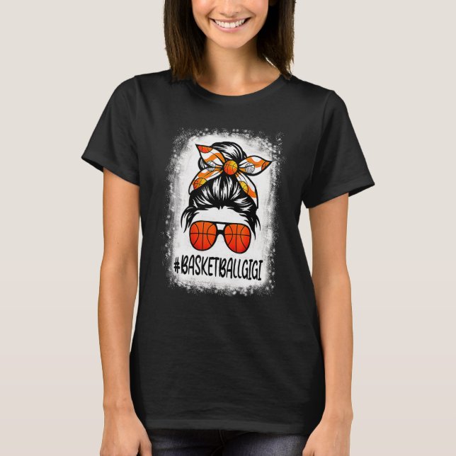 Camiseta Bun Basquete Tripulante de Basquete Branqueado Gig (Frente)