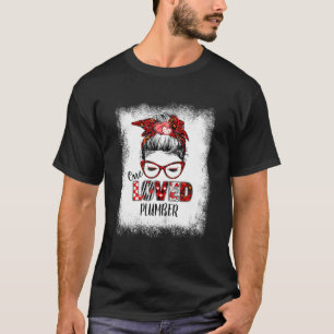 Camiseta Bun Um Namorados De Canalizador Amado D Sangrado