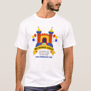 Camiseta BUNCE HOUSE INFLATABLES PARTITY BIRTHDABusiness